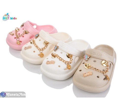 Кроки дитячі на літо (24 пар р.24-29) мікс  "BBT"