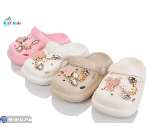 Кроки дитячі на літо (24 пар р.24-29) мікс  "BBT"