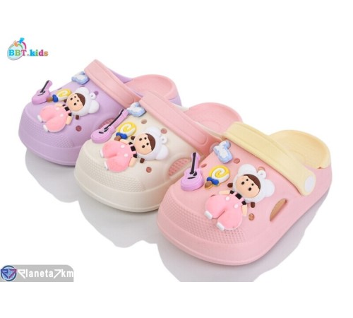 Кроки дитячі на літо (24 пар р.24-29) мікс  "BBT"