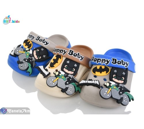 Кроки дитячі на літо (24 пар р.18-23) мікс  "BBT"