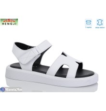 Босоніжки жіночі на літо (8 пар р.36-41) білий  "HENGJI-ELENA"