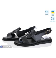 Босоніжки жіночі на літо (6 пар р.36-40) чорний  "GARRA"