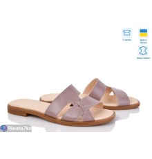 Шлепки жіночі на літо (6 пар р.36-40) коричневий  "GARRA"