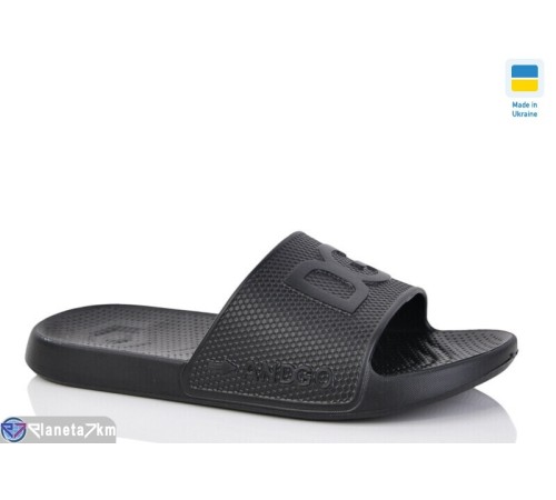 Шлепки чоловічі на літо (8 пар р.40-46) чорний  "LOTTOS"