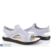 Босоніжки жіночі на літо (6 пар р.41-43) сірий  "DIXA"