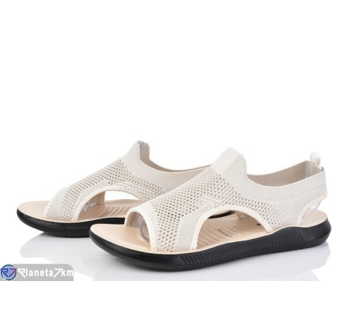 Босоніжки жіночі на літо (6 пар р.41-43) бежевий  "DIXA"