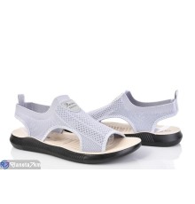 Босоніжки жіночі на літо (6 пар р.41-43) сірий  "DIXA"