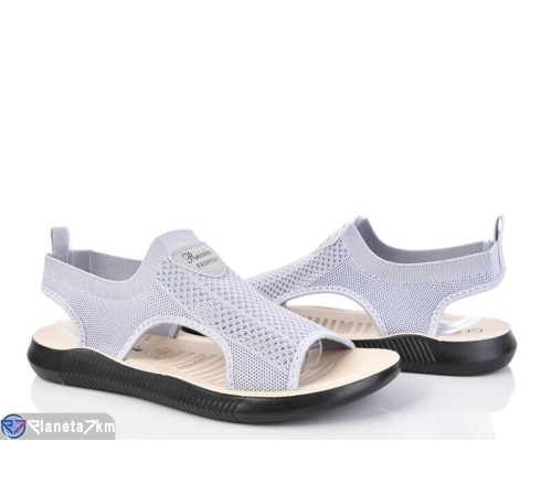 Босоніжки жіночі на літо (6 пар р.41-43) сірий  "DIXA"