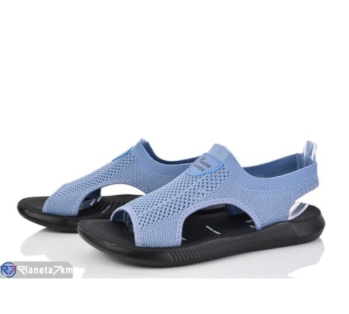 Босоніжки жіночі на літо (6 пар р.41-43) блакитний  "DIXA"