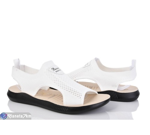 Босоніжки жіночі на літо (6 пар р.41-43) білий  "DIXA"