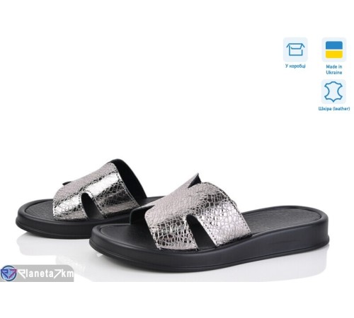 Шлепки жіночі на літо (6 пар р.36-40) срібний "Speranza" Шлепки жіночі на літо (6 пар р.36-40) срібний "Speranza"
