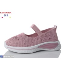 Дитячі кросівки на літо (12 пар р.32-37) рожевий  "GFB-Канарейка"