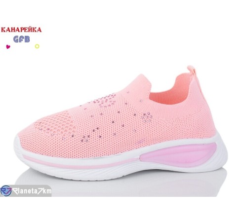 Дитячі кросівки на літо (12 пар р.32-37) рожевий  "GFB-Канарейка"