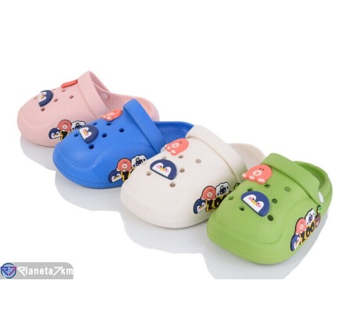 Кроки дитячі на літо (12 пар р.30-35) мікс  "LINKA"