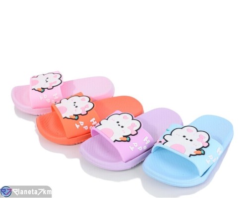 Шлепки дитячі на літо (12 пар р.24-29) мікс  "LINKA"