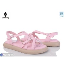 Босоніжки жіночі на літо (8 пар р.36-41) рожевий  "Gollmony"