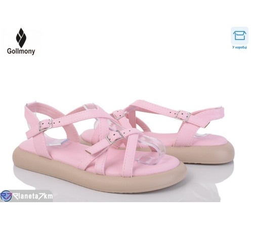 Босоніжки жіночі на літо (8 пар р.36-41) рожевий  "Gollmony"