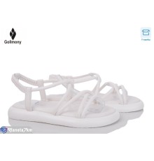 Босоніжки жіночі на літо (8 пар р.36-41) білий  "Gollmony"