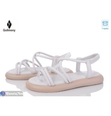 Босоніжки жіночі на літо (8 пар р.36-41) сірий  "Gollmony"