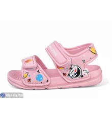 Дитячі босоніжки на літо (12 пар р.24-29) рожевий  "LULI"