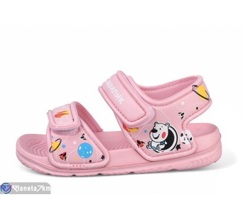 Дитячі босоніжки на літо (12 пар р.24-29) рожевий  "LULI"