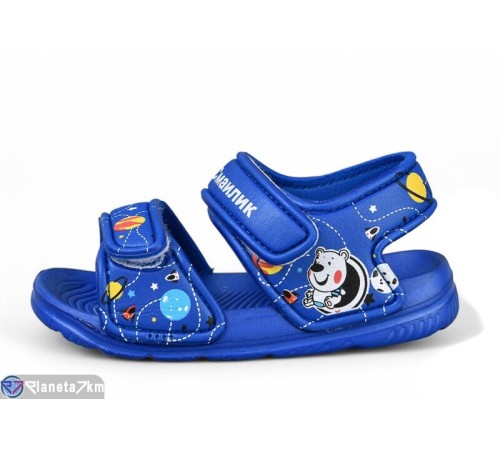 Сандалі дитячі на літо (12 пар р.24-29) синій  "LULI"