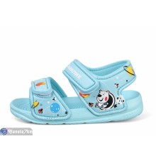 Дитячі босоніжки на літо (12 пар р.24-29) блакитний  "LULI"