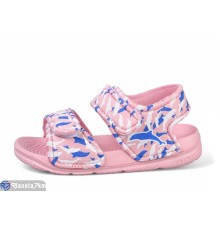 Дитячі босоніжки на літо (12 пар р.24-29) рожевий  "LULI"