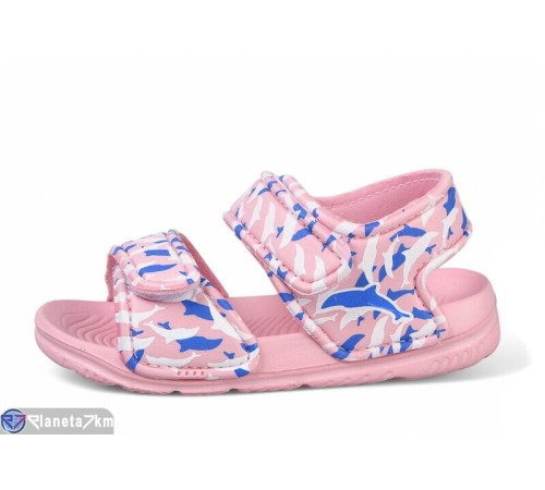 Дитячі босоніжки на літо (12 пар р.24-29) рожевий  "LULI"