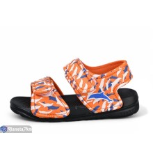 Дитячі босоніжки на літо (12 пар р.24-29) оранжевий  "LULI"