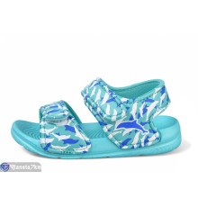 Дитячі босоніжки на літо (12 пар р.24-29) зелений  "LULI"