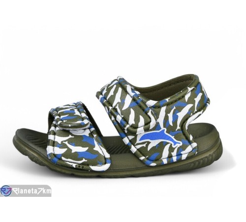 Дитячі босоніжки на літо (12 пар р.24-29) хакі  "LULI"
