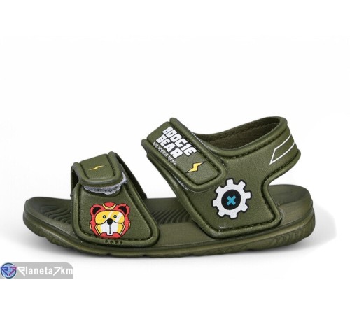 Сандалі дитячі на літо (12 пар р.24-29) хакі  "LULI"