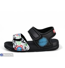 Дитячі босоніжки на літо (12 пар р.24-29) чорний  "LULI"