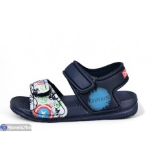 Сандалі дитячі на літо (12 пар р.24-29) синій  "LULI"