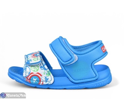 Дитячі босоніжки на літо (12 пар р.24-29) блакитний  "LULI"