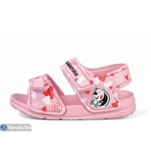 Дитячі босоніжки на літо (12 пар р.24-29) рожевий  "LULI"