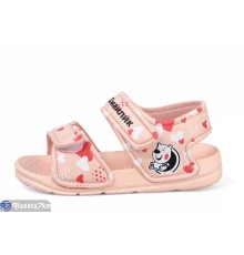 Дитячі босоніжки на літо (12 пар р.24-29) рожевий  "LULI"