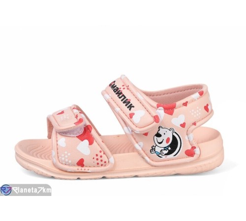 Дитячі босоніжки на літо (12 пар р.24-29) рожевий  "LULI"