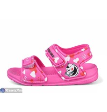 Дитячі босоніжки на літо (12 пар р.24-29) рожевий  "LULI"