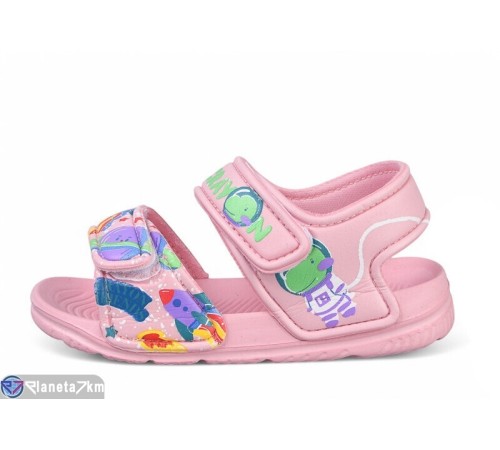 Дитячі босоніжки на літо (12 пар р.24-29) рожевий  "LULI"