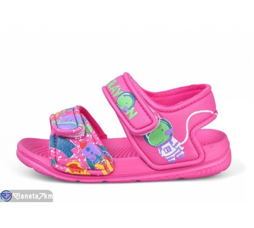 Дитячі босоніжки на літо (12 пар р.24-29) рожевий  "LULI"