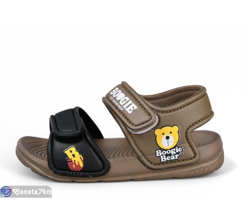 Дитячі босоніжки на літо (12 пар р.24-29) коричневий  "LULI"