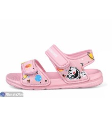 Дитячі босоніжки на літо (12 пар р.30-35) рожевий  "LULI"