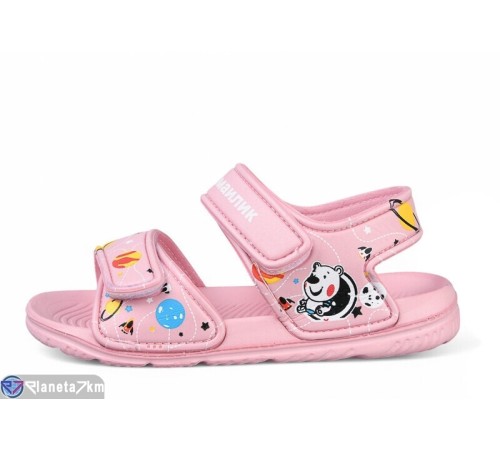 Дитячі босоніжки на літо (12 пар р.30-35) рожевий  "LULI"