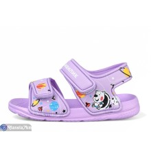 Дитячі босоніжки на літо (12 пар р.30-35) фіолетовий  "LULI"