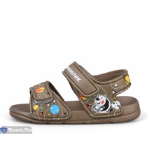 Дитячі босоніжки на літо (12 пар р.30-35) коричневий  "LULI"