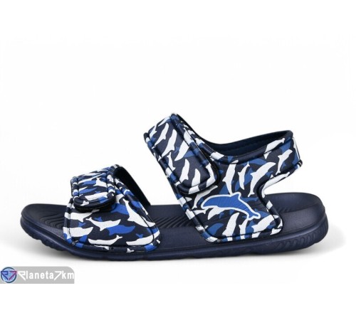 Сандалі дитячі на літо (12 пар р.30-35) синій  "LULI"