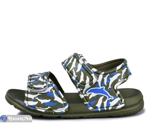 Сандалі дитячі на літо (12 пар р.30-35) хакі  "LULI"