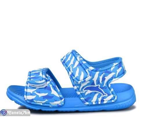 Дитячі босоніжки на літо (12 пар р.30-35) блакитний  "LULI"